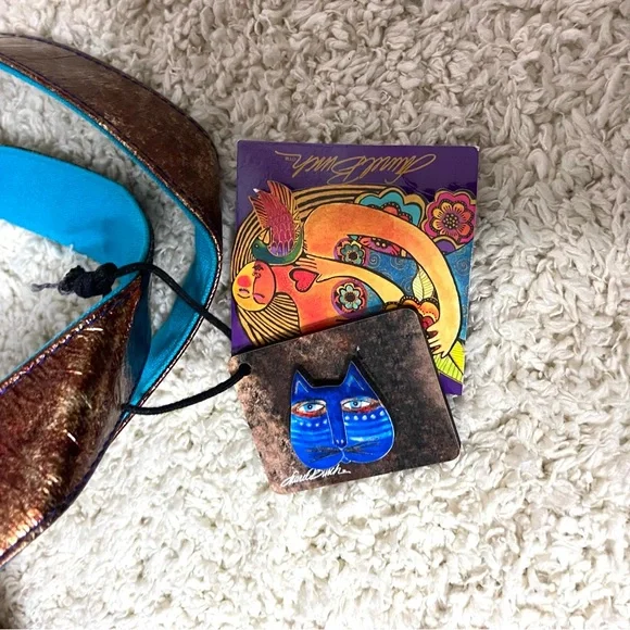 Laurel Burch Artistic  Cat Tote - Picture 7 of 15